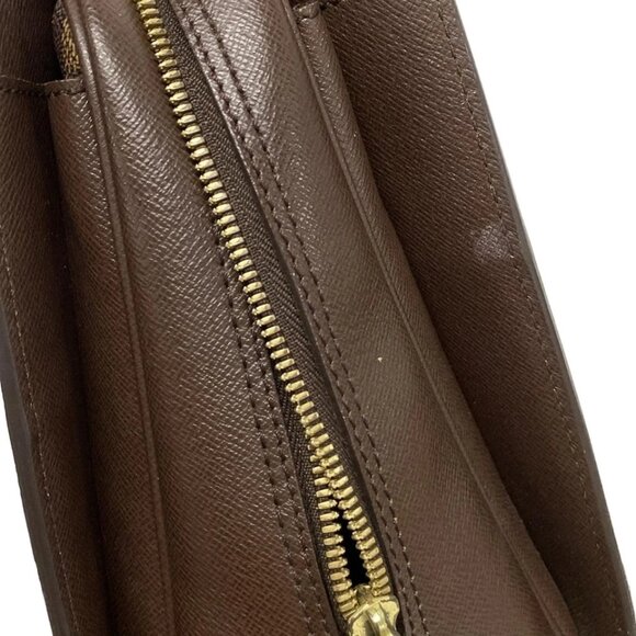 LOUIS VUITTON Triana Ebene Damier - Handbag Damier Canvas 663-072325 - Picture 9 of 14